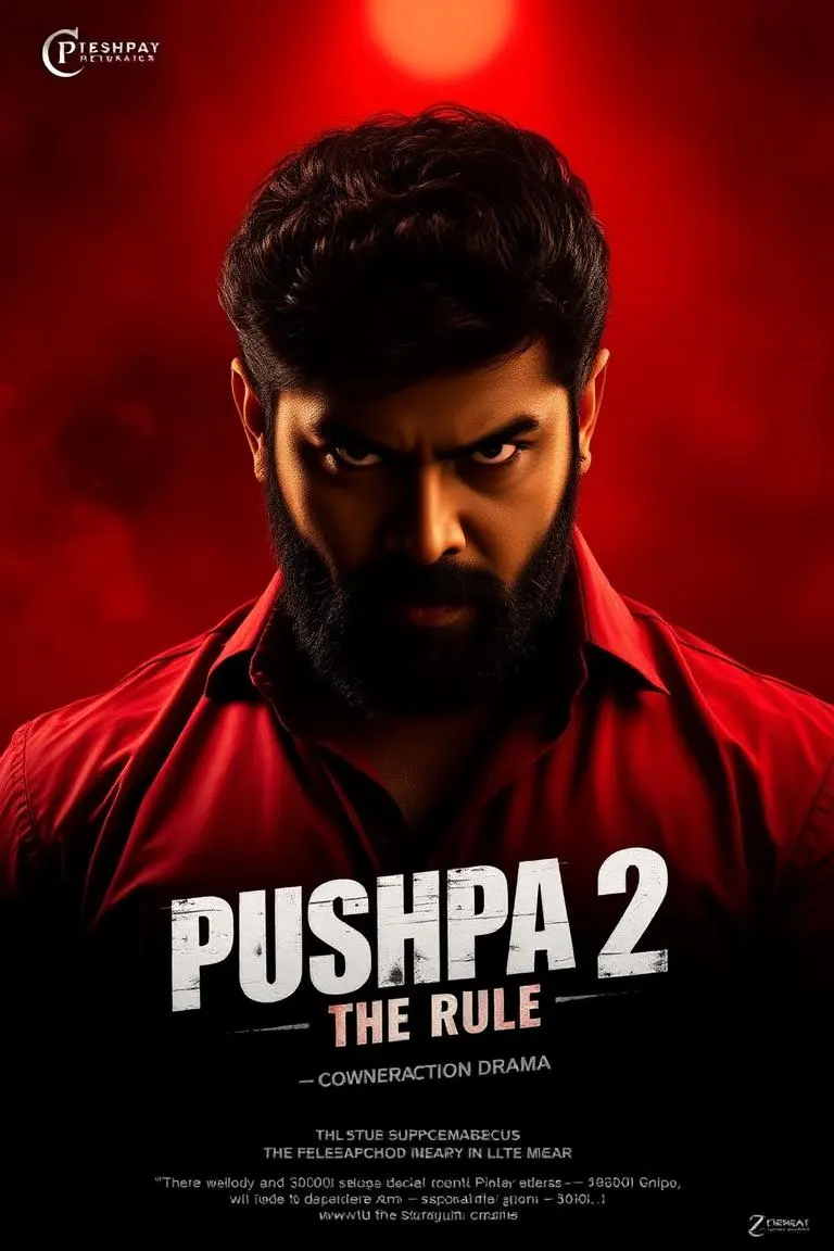Pushpa 2 Telugu movie poster cover